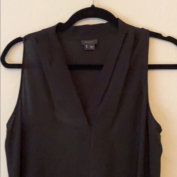 Black theory silk blouse - Picture 2 of 3